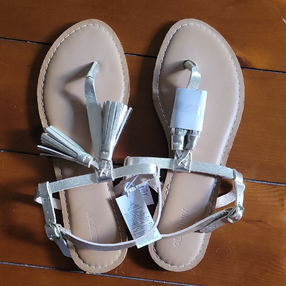 Women's Gold Metallic Sandals
